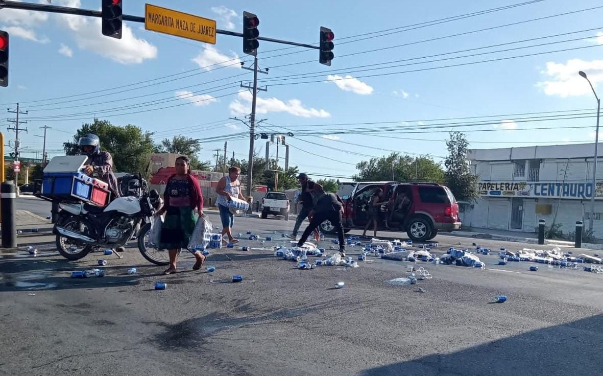 Rapiña en la colonia Juárez.