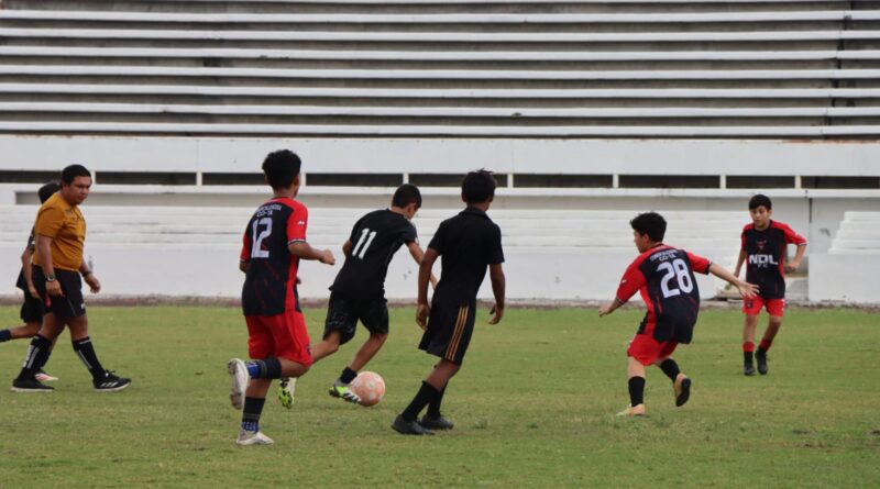 Se realizó el Torneo de fútbol de la Zona Norte con el apoyo del Alcalde Carlos Peña Ortiz