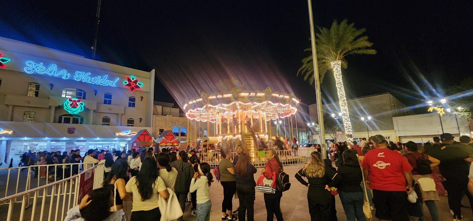 Asiste y disfruta la Navidad en la plaza principal de Reynosa