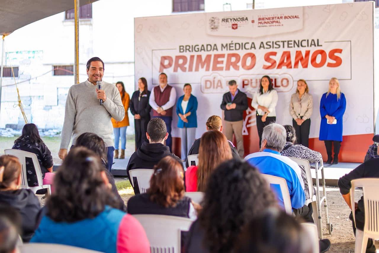 Llevó Carlos Peña Ortiz servicios de salud a la colonia Narciso Mendoza
