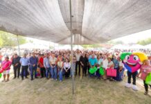 Encabezó Alcalde Carlos Peña Ortiz la Brigada DIF en la colonia Fuentes del Valle