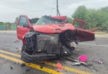 Alerta: circulación obstruida de norte a sur en Carretera Federal 101