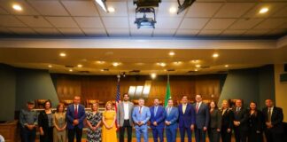 Confirmaron hermandad Alcaldes de Reynosa y McAllen, Carlos Peña Ortiz y Javier Villalobos