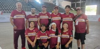 Brillan los seleccionados de Reynosa de Beisbol 5 en la Olimpiada Nacional CONADE