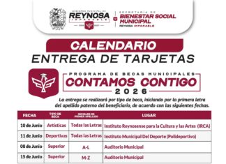Convoca el Alcalde Carlos Peña Ortiz a beneficiarios del Programa de Becas Municipales Contamos Contigo 2026