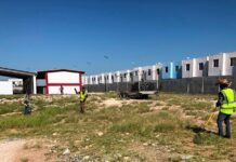 Realiza Gobierno de Carlos Peña Ortiz limpieza en CBTis 302 de Alta Vista