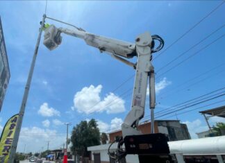 Mejoró alumbrado público jornada de refuerzo del Gobierno de Reynosa