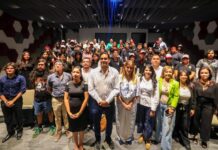 «Alimenta el cuerpo y el alma», Alcalde Carlos Peña Ortiz reconoce a jóvenes del Festival Nacional de Proyección de Cortometrajes