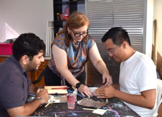 Fomenta Gobierno de Carlos Peña Ortiz en jóvenes el gusto por las artes plásticas