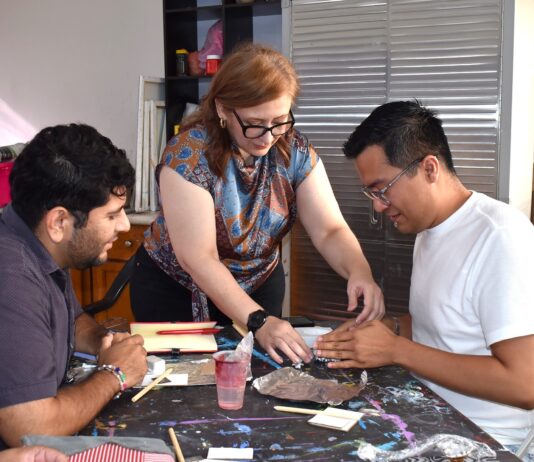 Fomenta Gobierno de Carlos Peña Ortiz en jóvenes el gusto por las artes plásticas