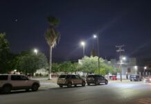 Instaló Municipio luminarias Led en plaza pública de Rancho Grande