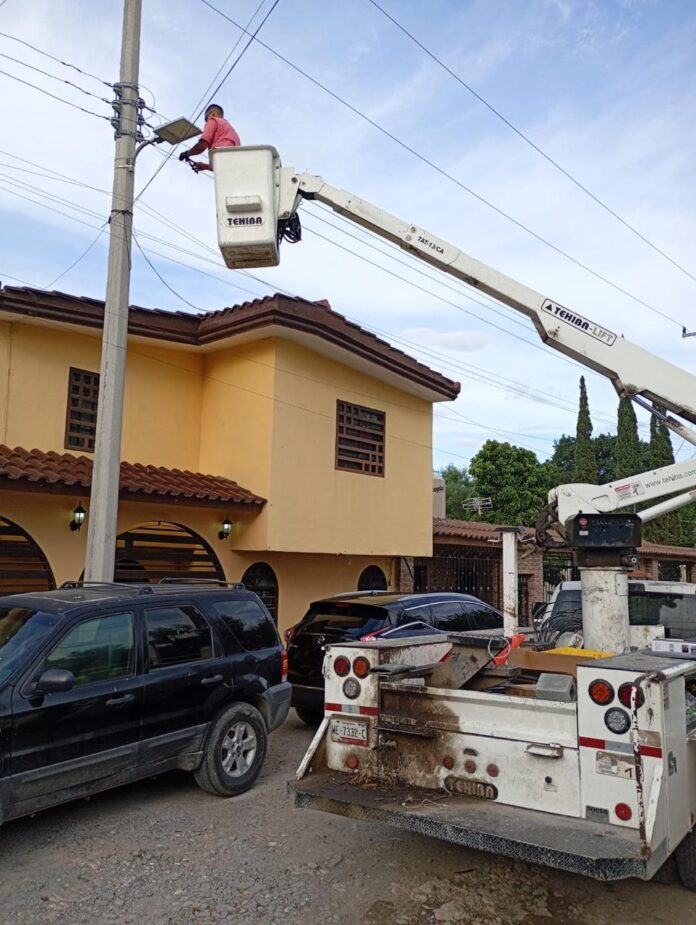 cambiando la luz