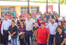 Beneficia Gobierno de Carlos Peña Ortiz a familias de la 15 de Enero con Subsidio del Agua