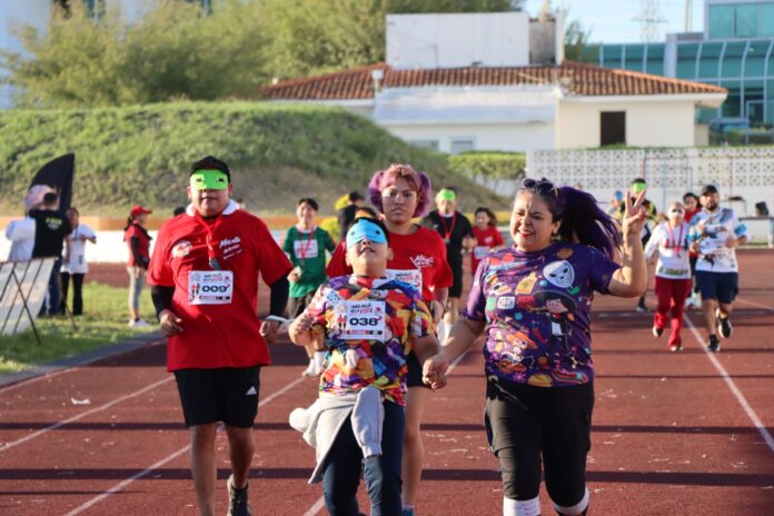 carrera a ciegas
